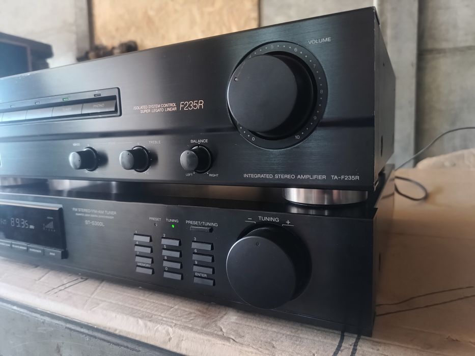Wzmacniacz sony ta-f235r + tuner st-300l