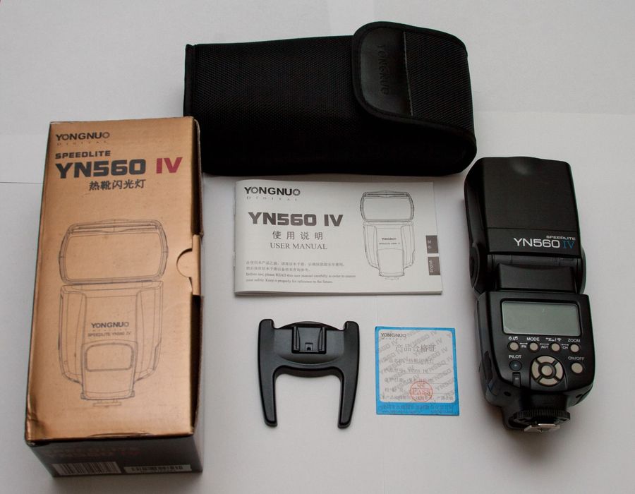 Спалах Yongnuo YN560 IV для Canon Nikon Sony