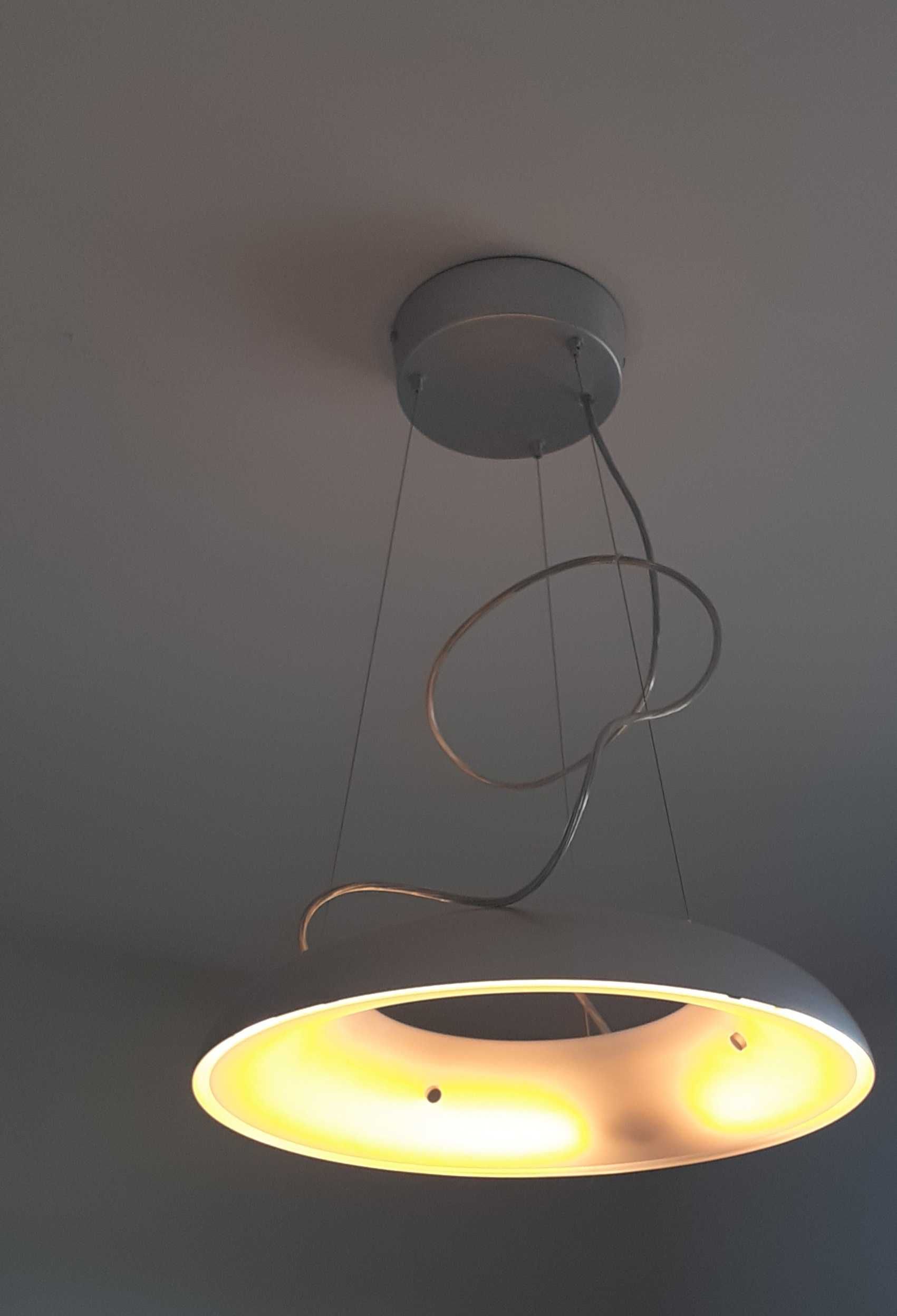 Lampa PHILIPS srebrno-biała z wyposażeniem
