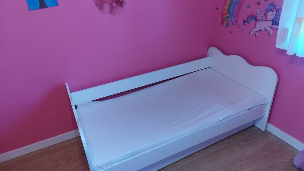 Łóżko dziecięce pod 160x80 materac