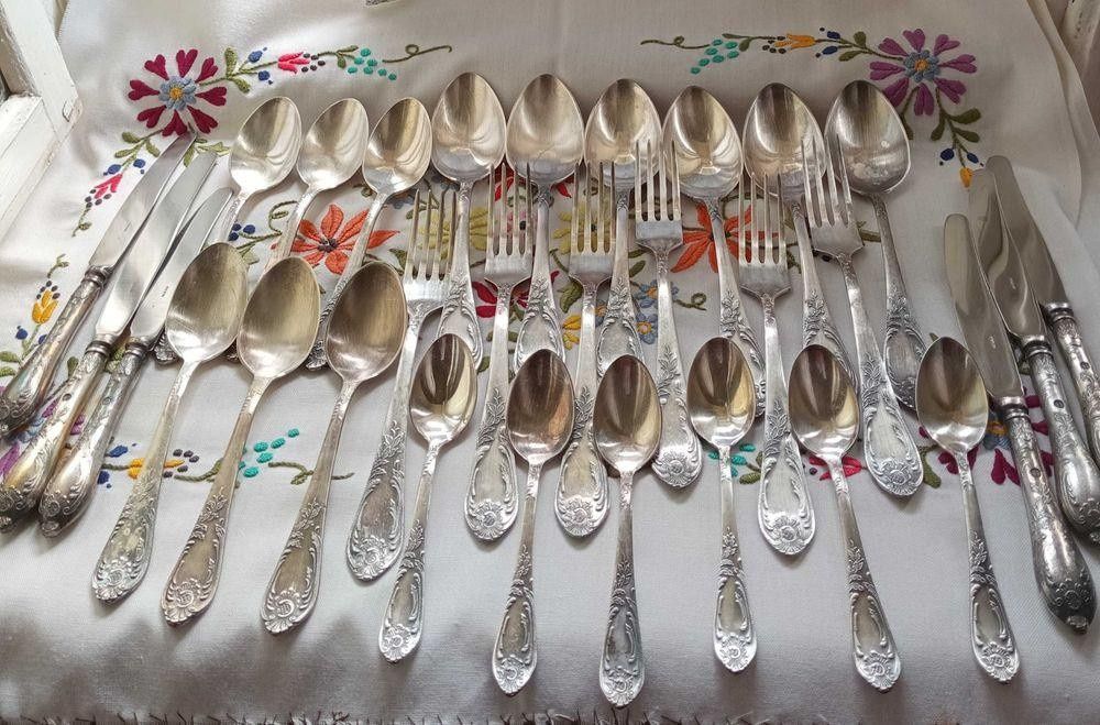 Посуд столовий мельхіор