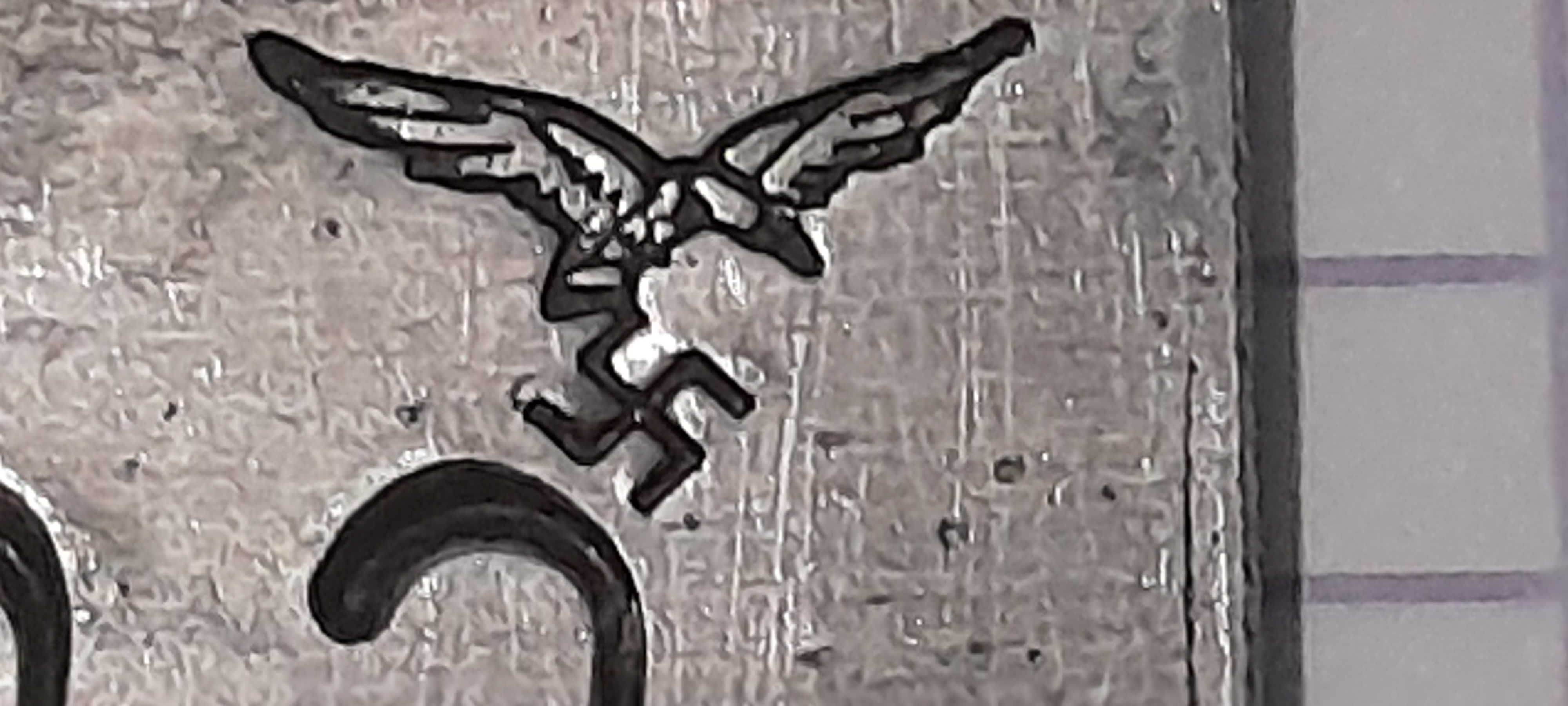 identyfikator Luftwaffe wojskowy, lotnisko Sorau 1939r (Żary) rzesza