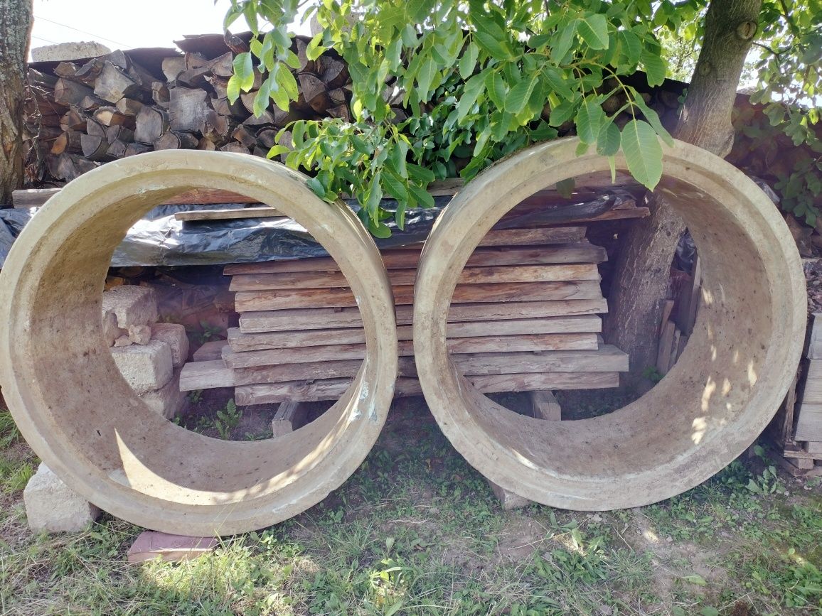 Krąg betonowy, studzienny 120 x 100 x 50 cm