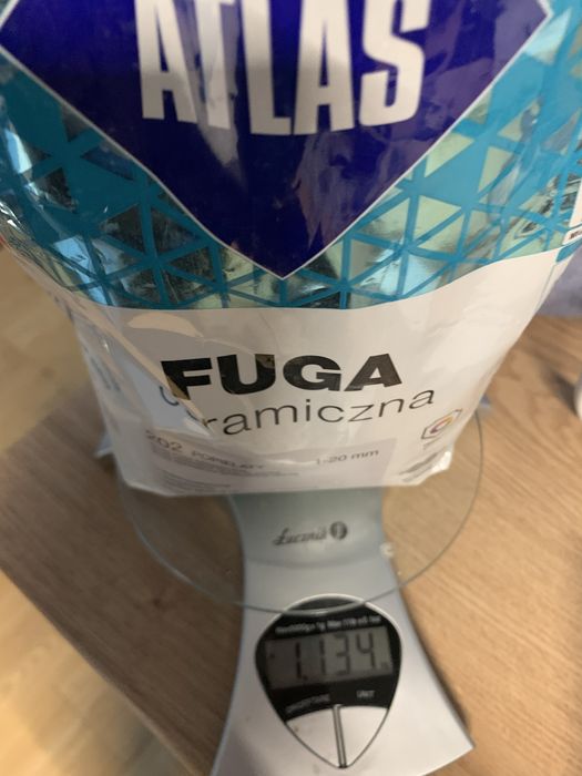 Fuga Atlas 1kg elastyczna kolor Popielaty 202 jasno szary