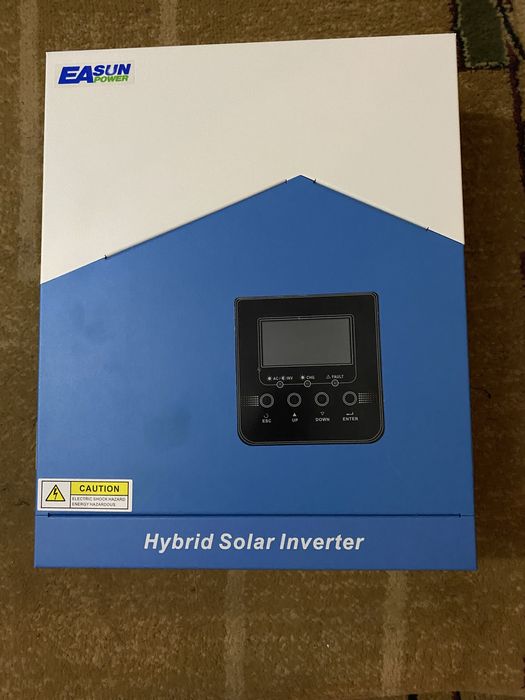 Гібридний інвертор 3200 вт EASUN вхідна напруга 24В