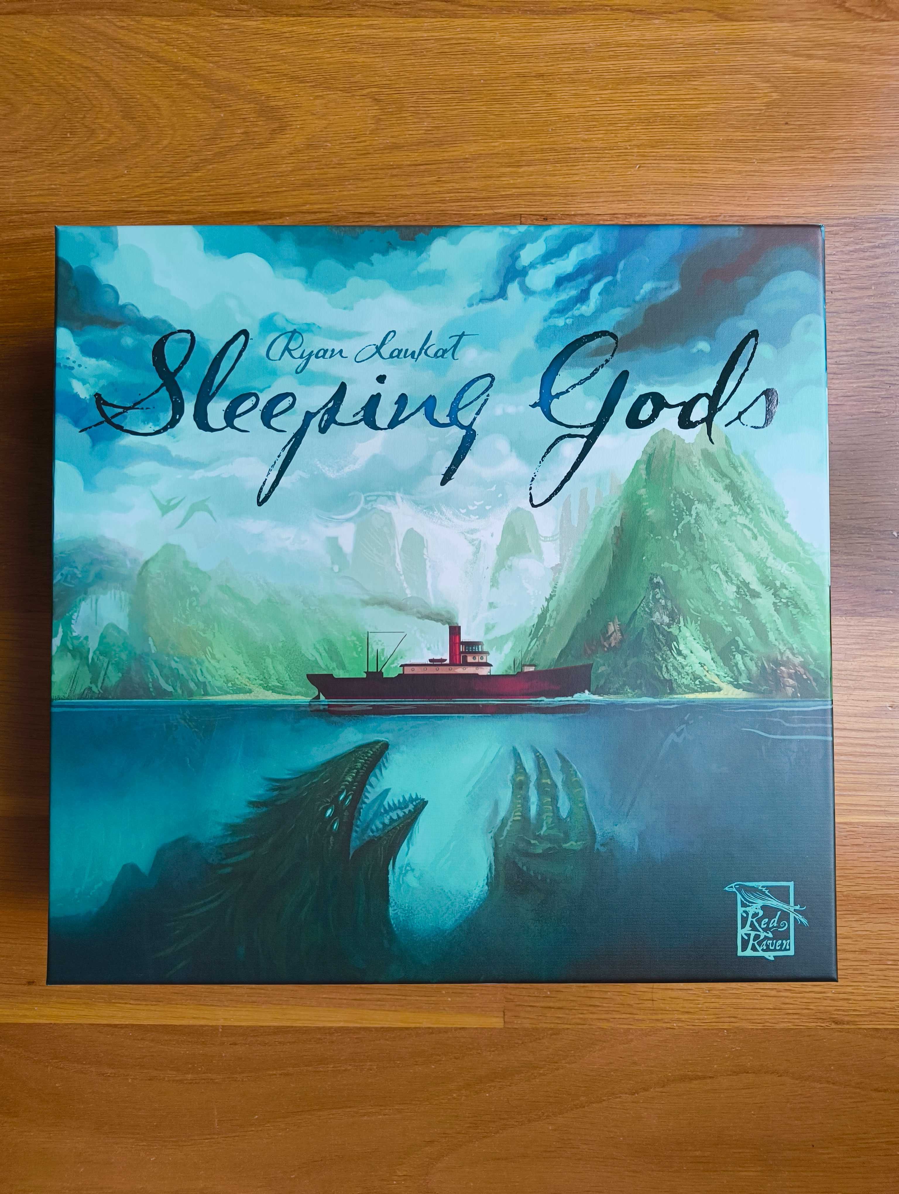 Sleeping Gods, jogo de tabuleiro, como novo