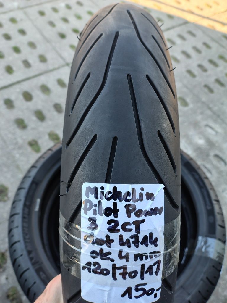 180/55/17 Michelin pilot Road 4 2CT 120/70/17 190/50/17