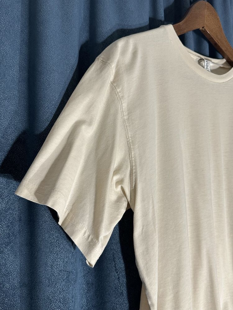 T-shirt H&M beżowy