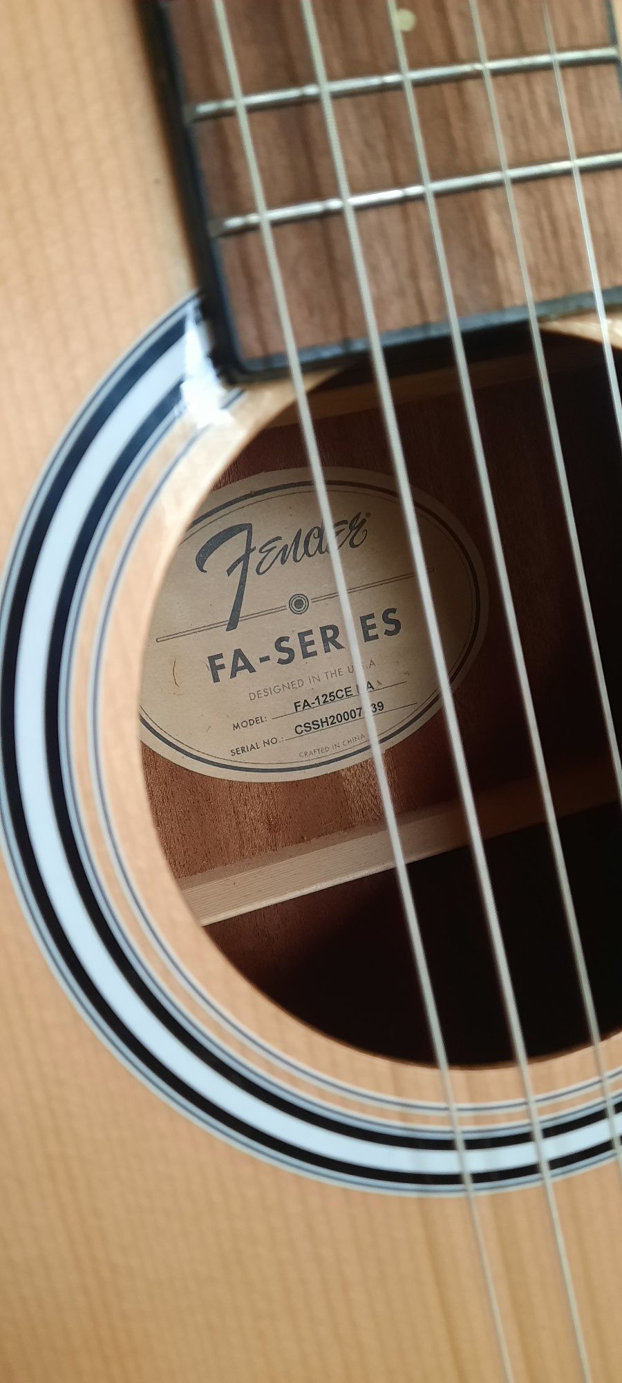 Fender FA-Series 125CE-NA ( Nova )
