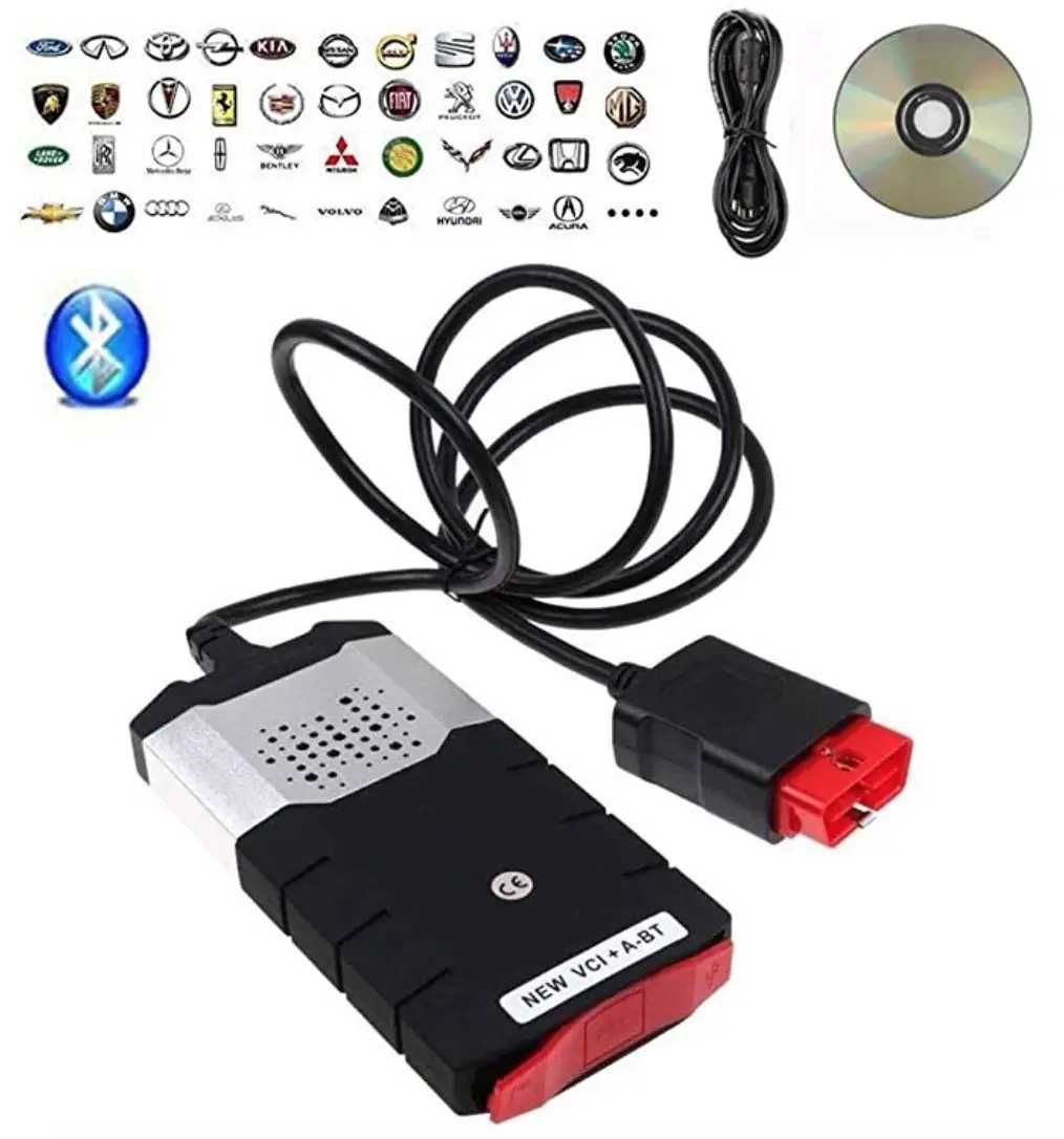 Мультимарочный сканер Autocom Delphi DS150E USB ( двохплатний )