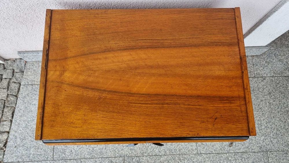 J Halabala Szafka Komoda na płyty, dokumenty Art Deco lata 30 Design