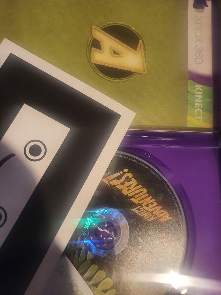 Kinect Adventures XBOX360 kinect+karta kalibracyjna jak Nowa