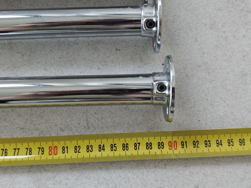 Drążki rury rurki do szafy 5 szt około 90cm