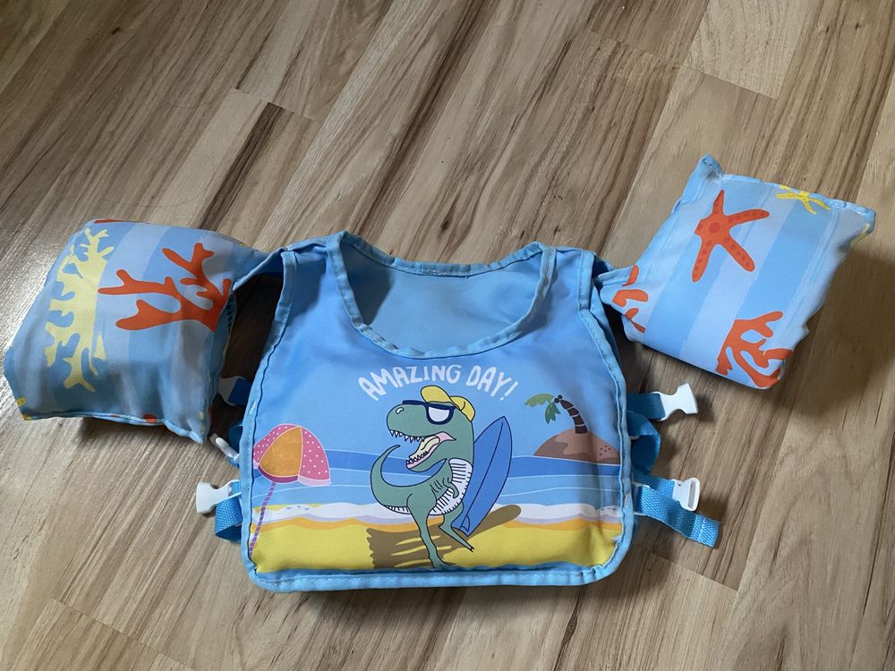 Rękawki kamizelka kapok do nauki plywania