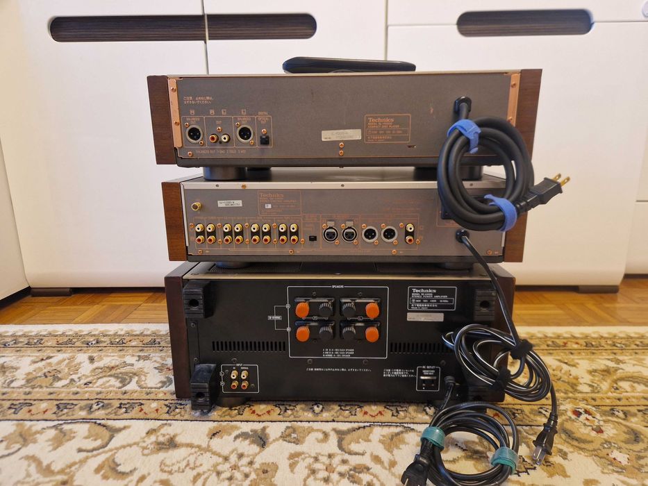 Technics Zestaw SE-A5000 SU-C2000 SL-P2000 Japan