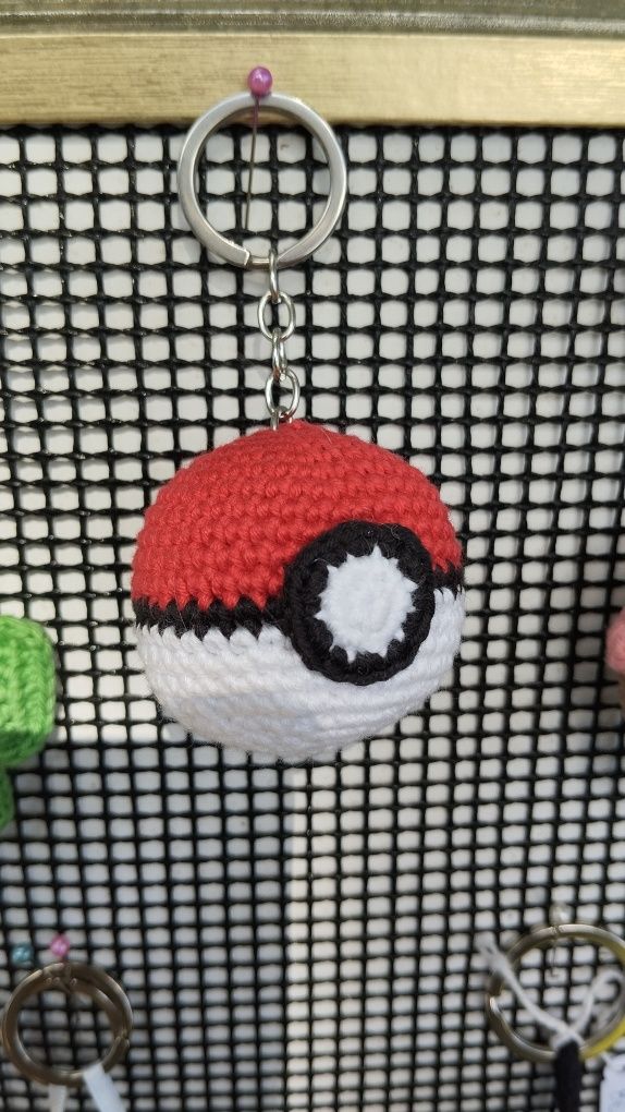 Porta-chaves Amigurumi