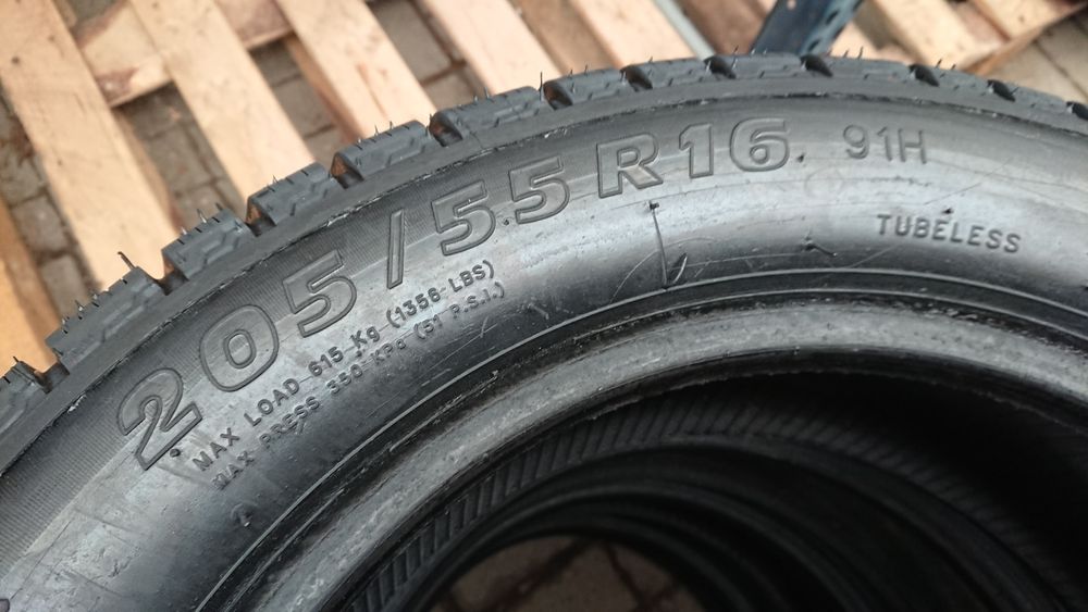 Opony zimowe 205/55R16 Gold Gum Alp A3 bieżnikowane WYSYŁKA