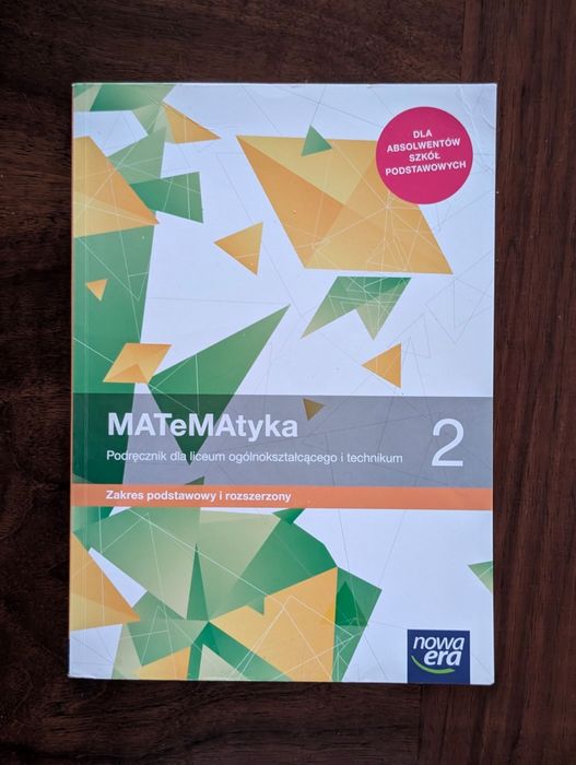 MATeMAtyka 2 Nowa Era zakres rozszerzony
