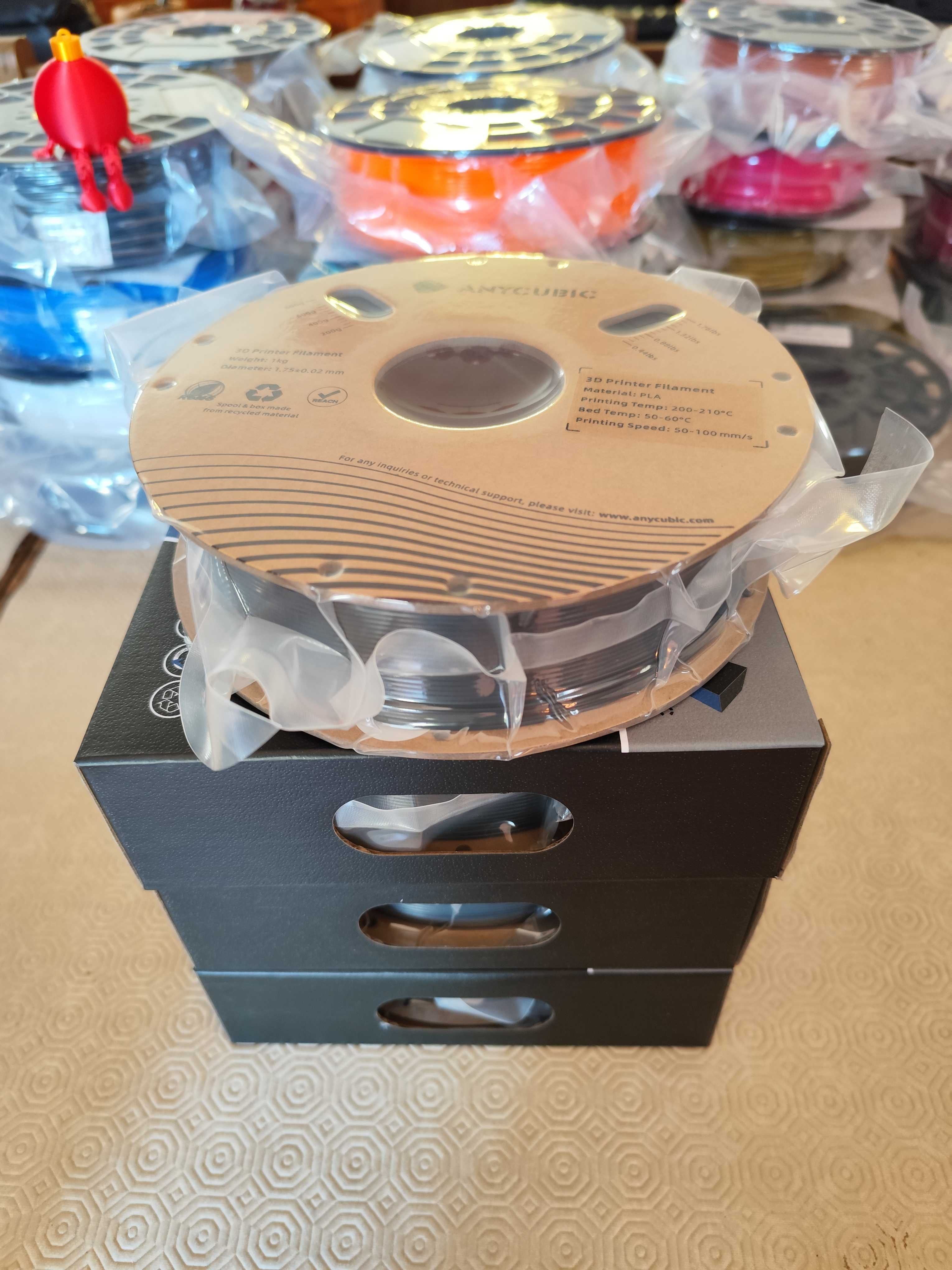 Filamento 3D Pla da marca Anycubic