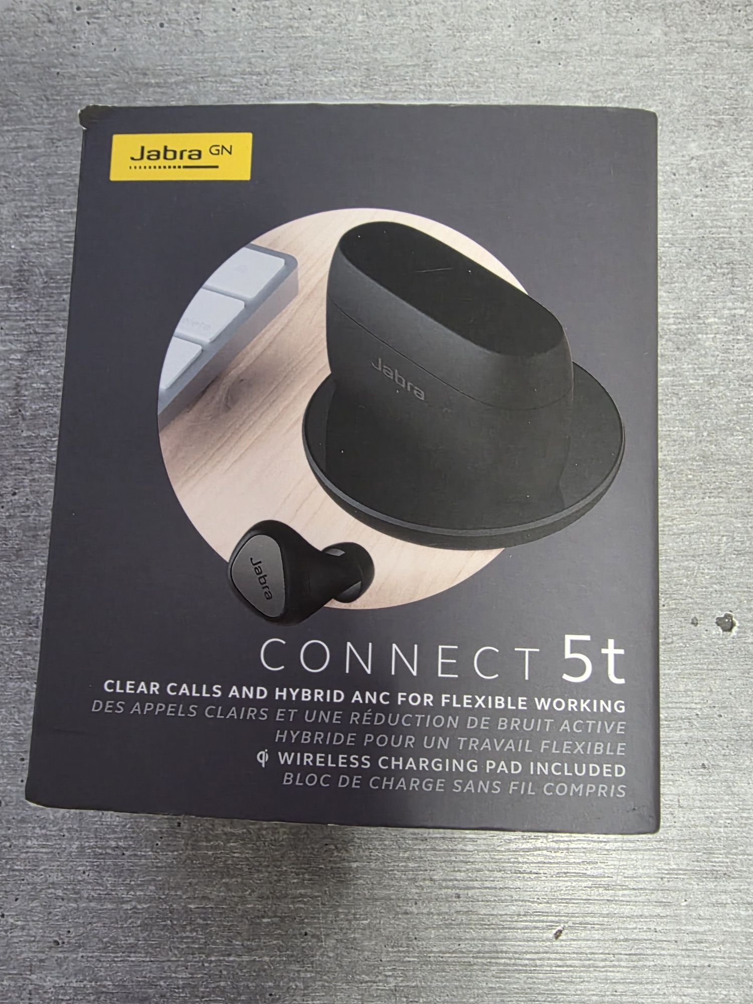Jabra Connect 5T. Нові. Безпр. зарядка. Оригінал. Краще airpods