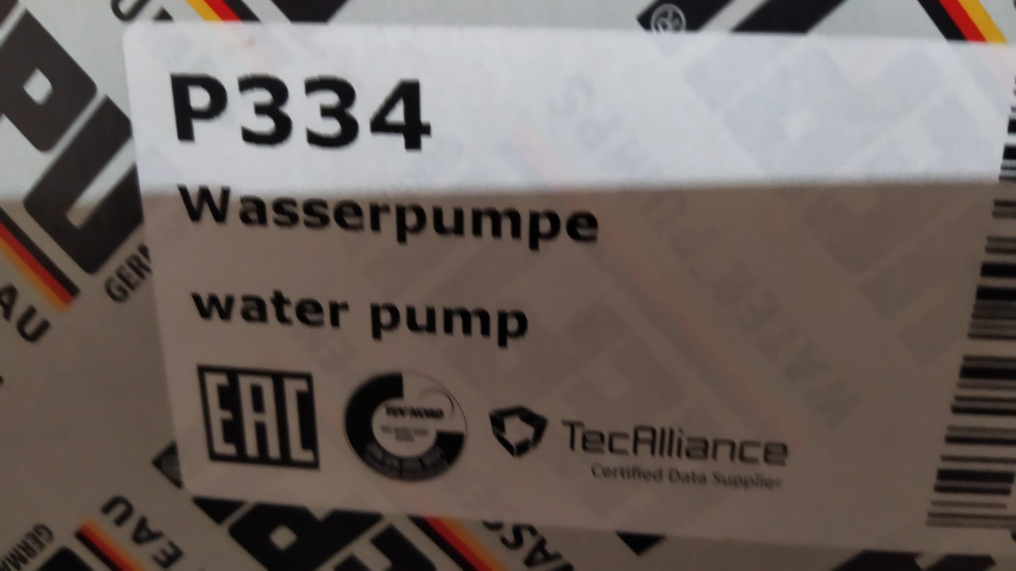 Pompa wody Opel Corsa D 1.4