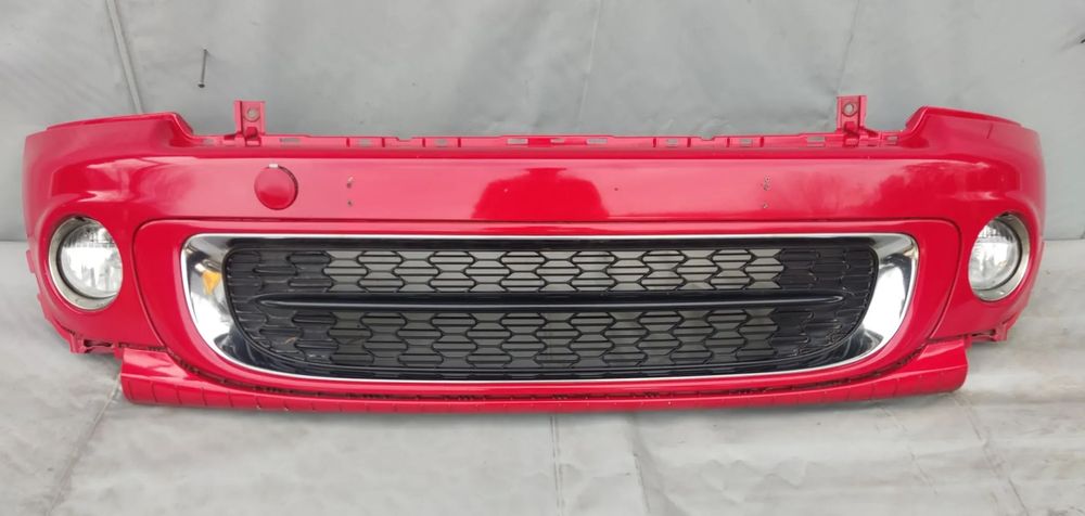 MINI COOPER R56 ZDERZAK PRZEDNI HALOGENY KRATKA GRILL