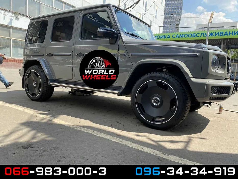 Новые диски R22 5x130 Mercedes G-class Гелик Кубик Brabus G 500 AMG