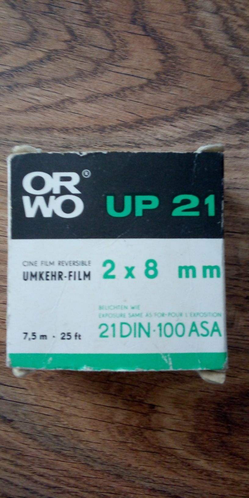 Zabytkowy zestaw filmowy 8mm