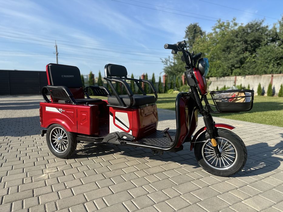 Електротрицикл вантажо пасажирський Crosser TR-5