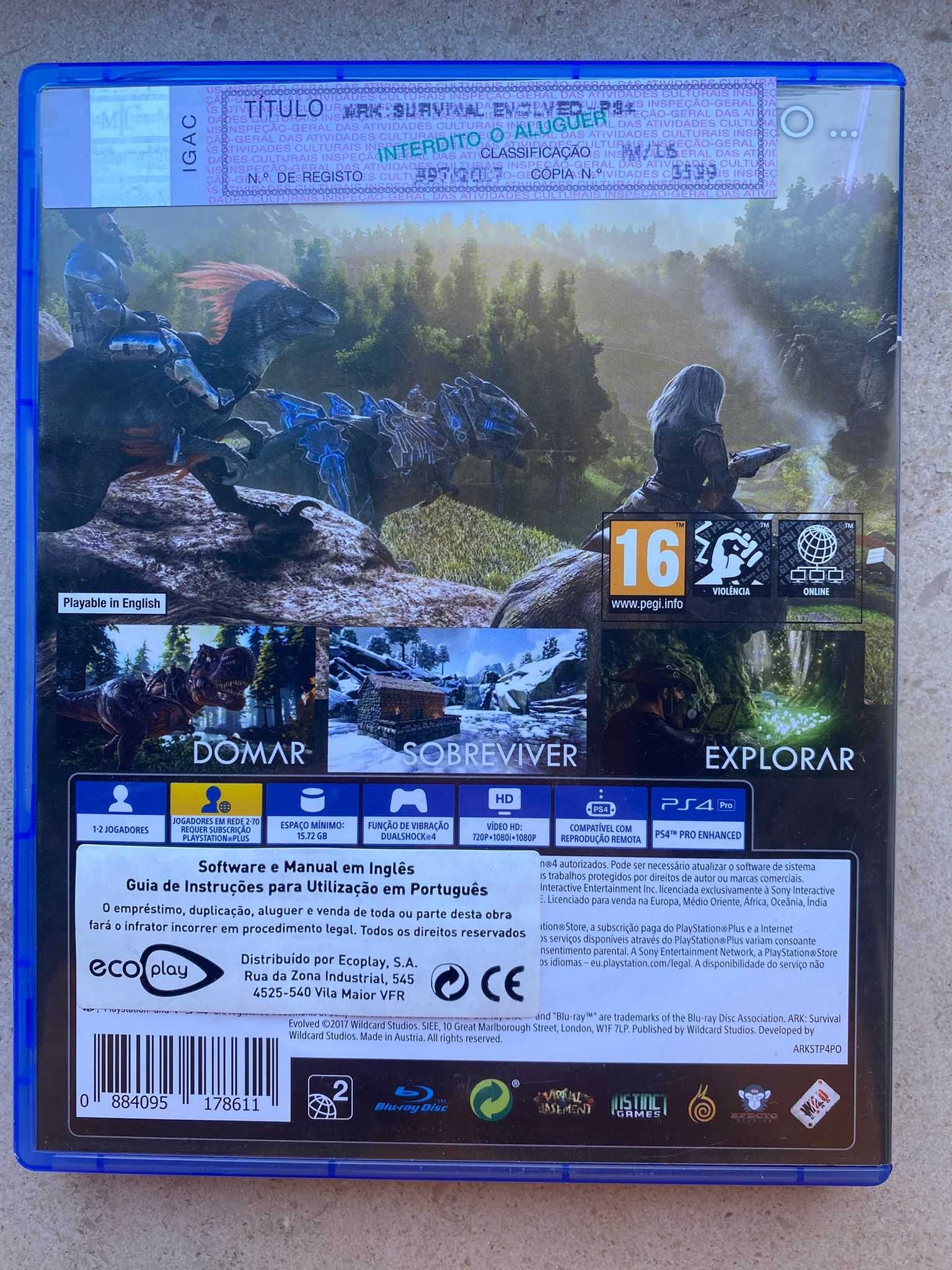 Ark Survival Evolved Ps4