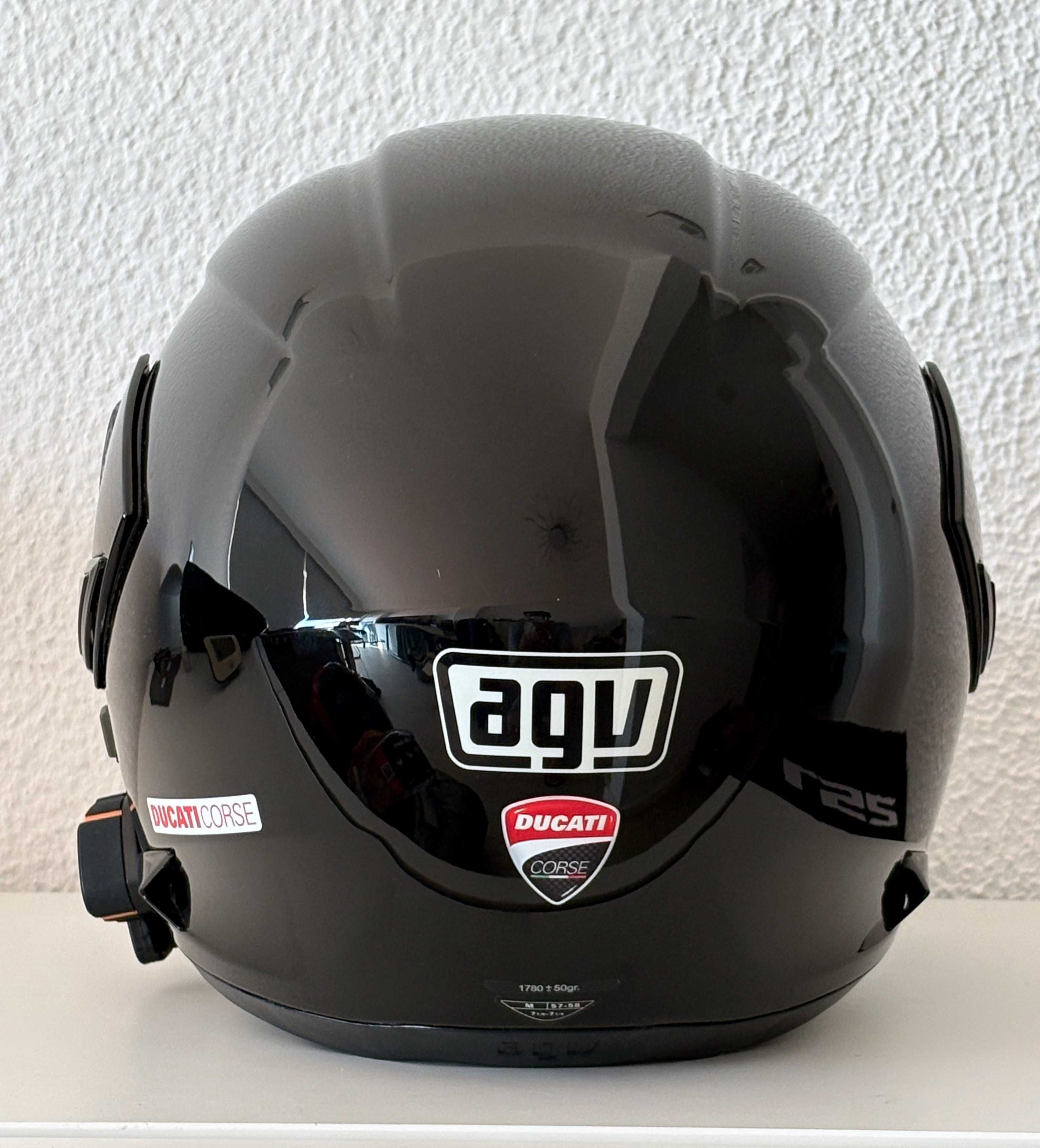 Capacete modular AGV Compact ST. Pouco uso, ótimo estado. Tamanho M