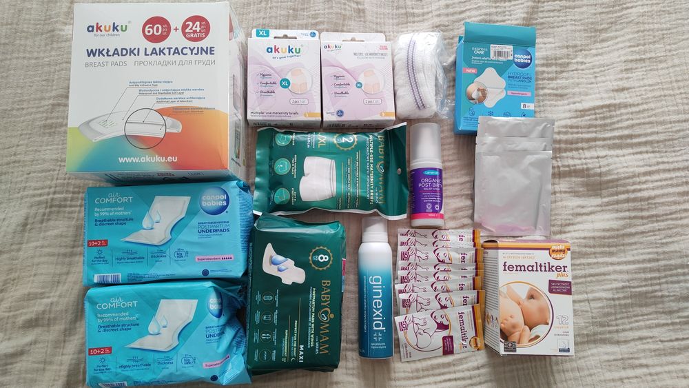 Wyprawka dla mamy poporodowa