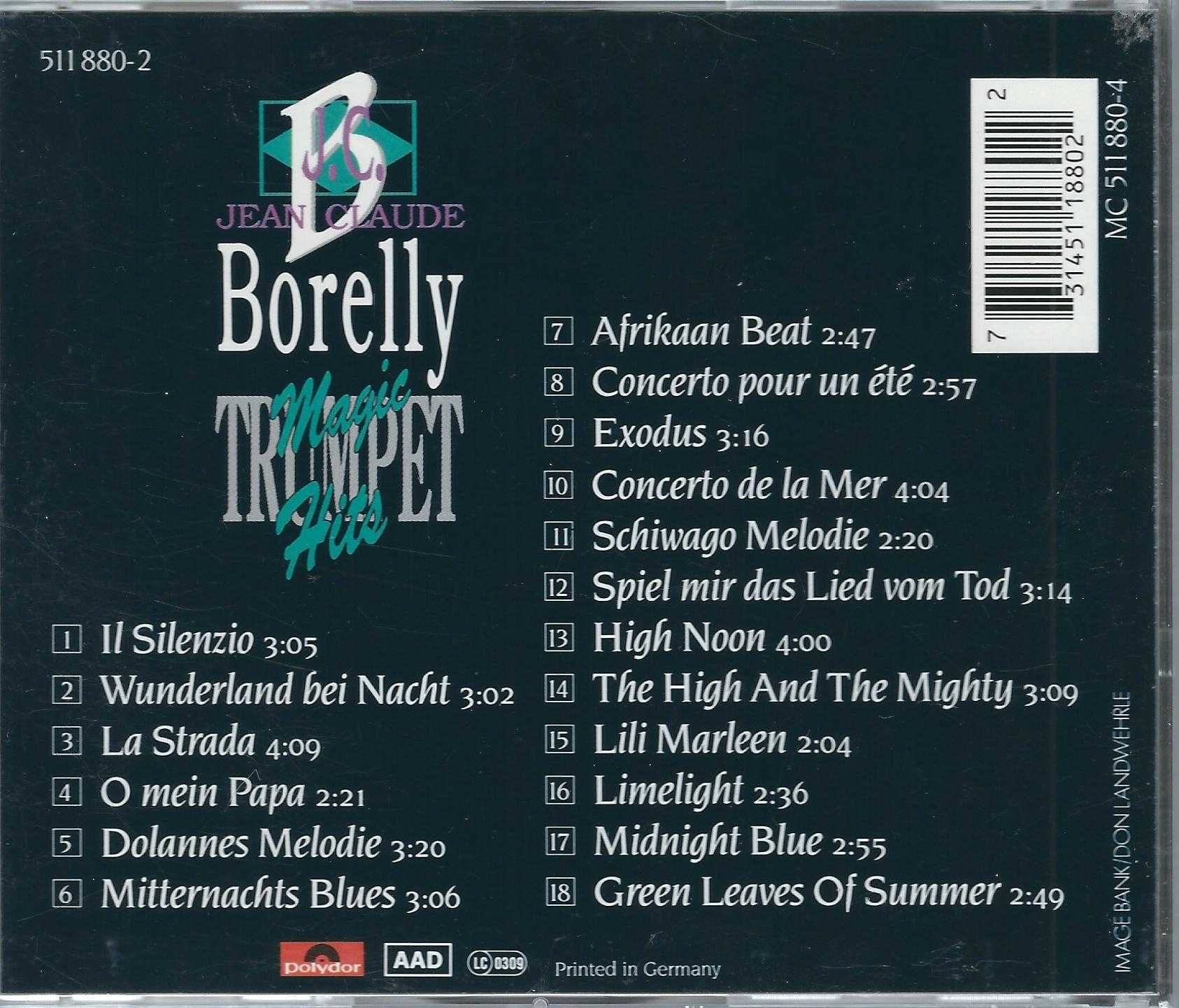 CD Jean-Claude Borelly - Magic Trumpet Hits (1992) (Polydor)