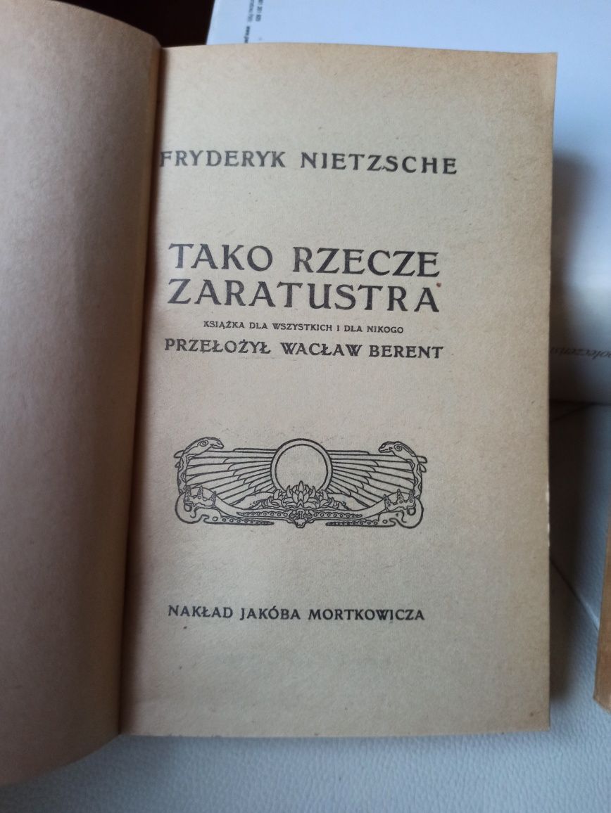 Nietzsche Tako rzecze Zaratustra