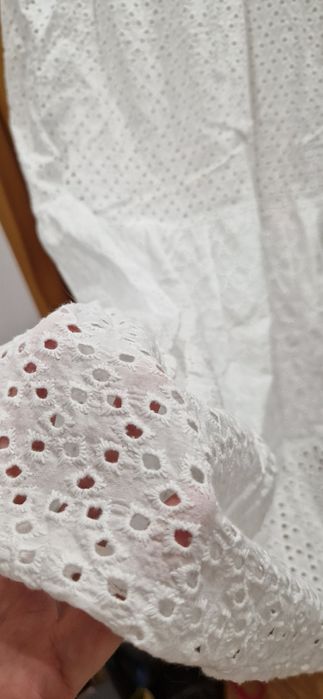 Tatuum biała,letnia sukienka z haftem rozmiar 42