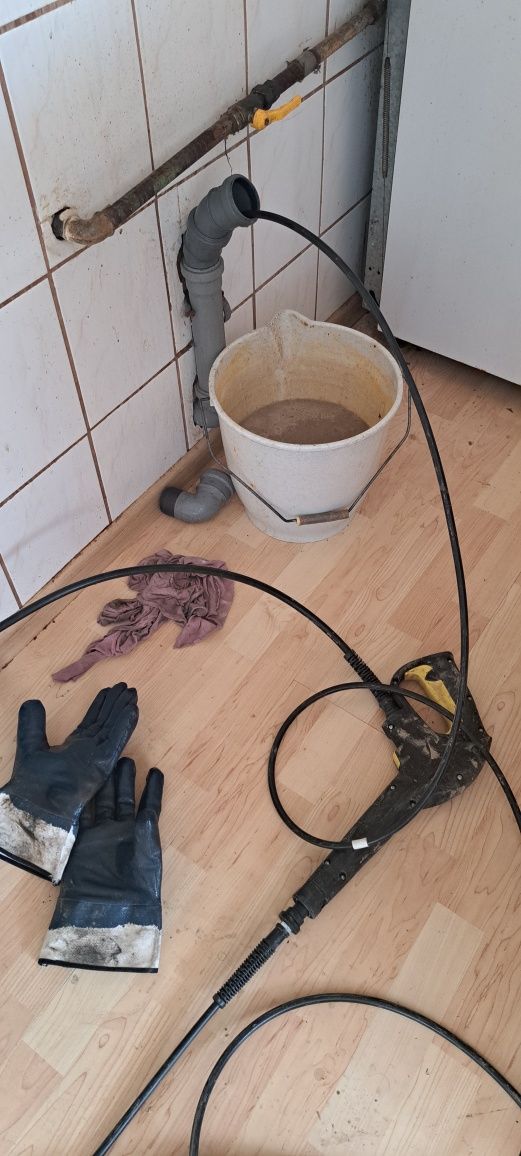 Udrażnianie, czyszczenie, przepychanie kanalizacji kamera WUKO
