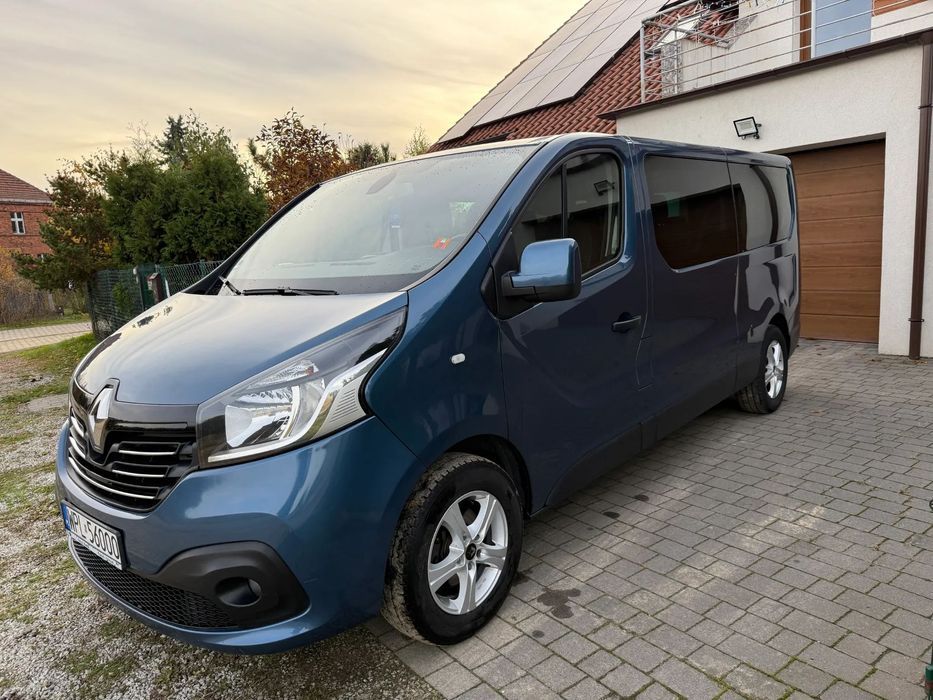 Renault Trafic Renault Trafic III 1.6 LONG 9-os. polski salon, bezwypadkowy