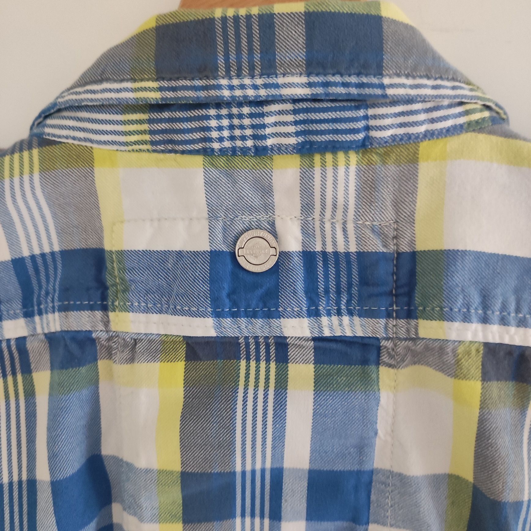 Superdry fajna sprawa koszula w kratę L XL