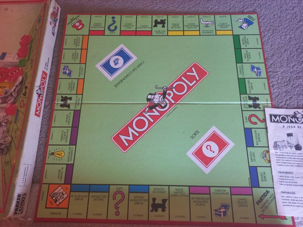 Jogo Monopoly original