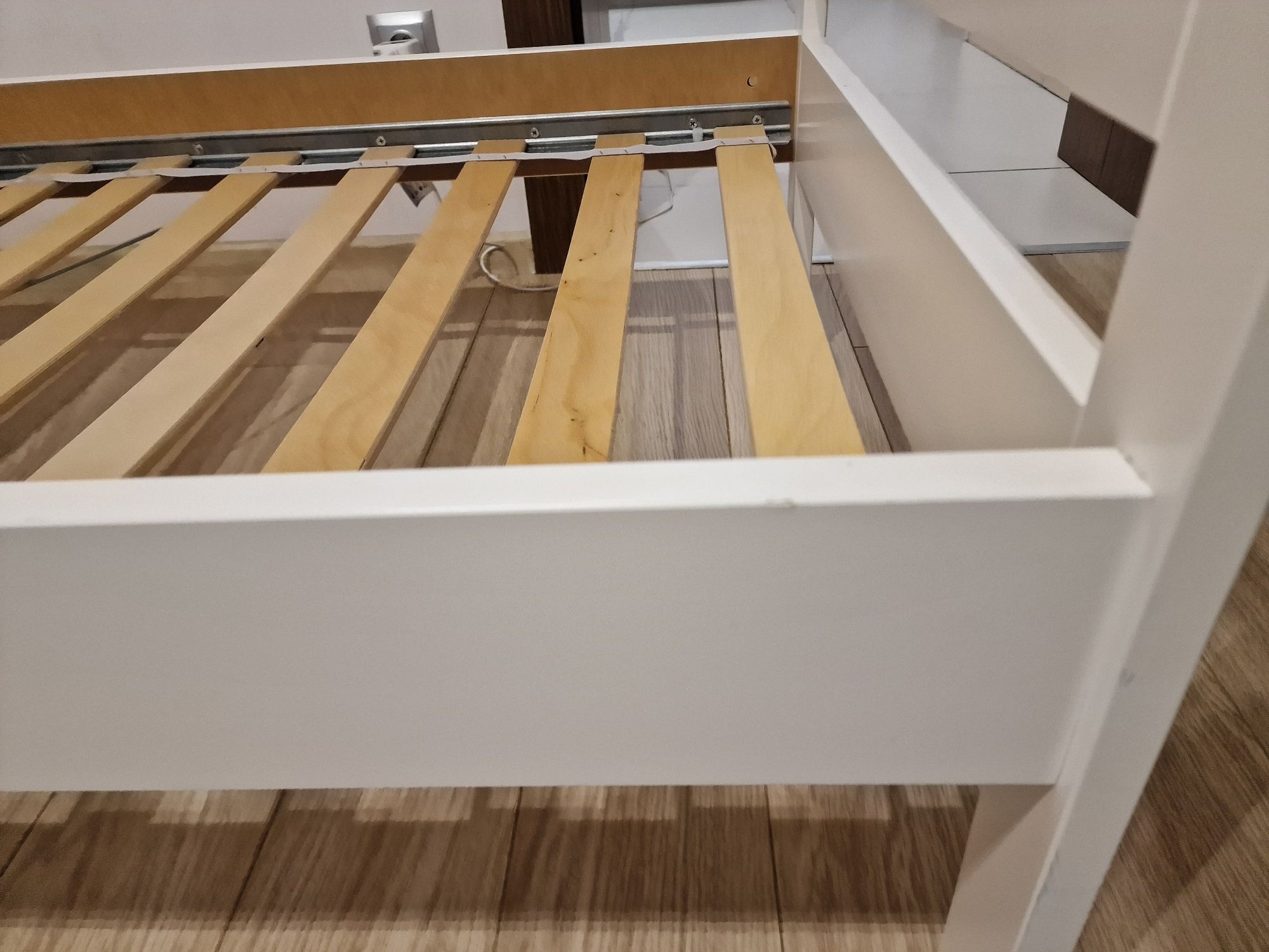 Łóżko 70x160 IKEA KRITTER (rama, dno z listew) 
Rama łóżka z dnem