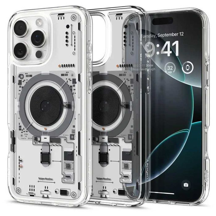 Чехол Spigen Ultra Hybrid Mag для iPhone 16 Pro Max Neo One