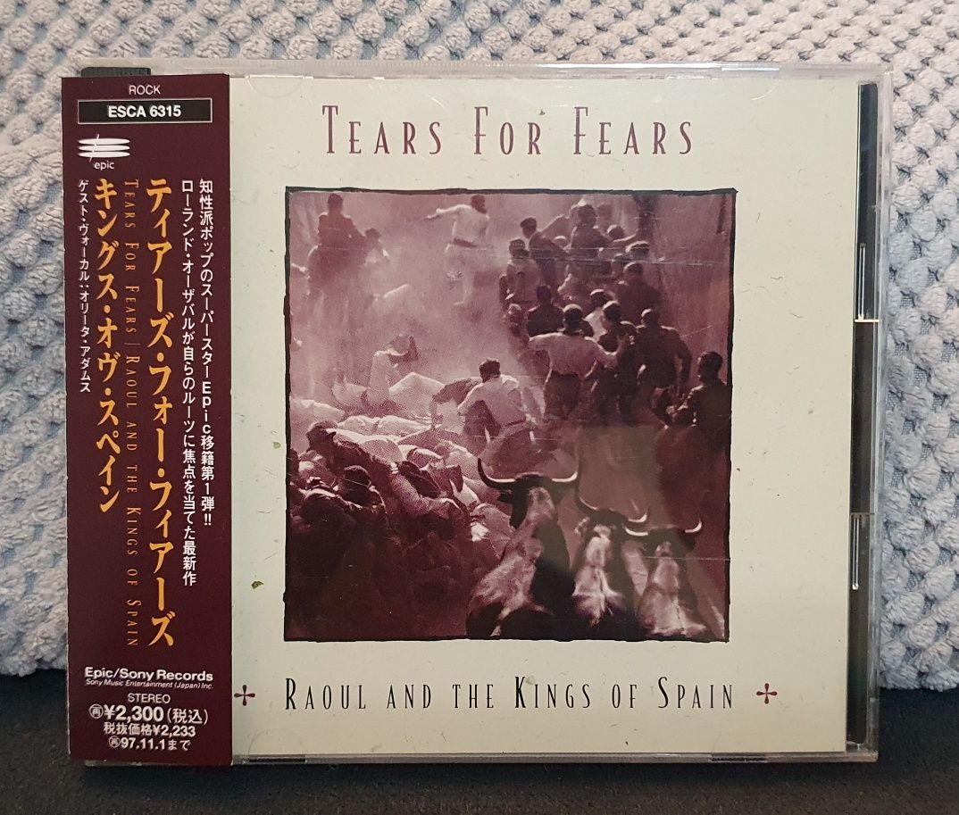 Tears for fears Raoul and the Kings of Spain Japan Obi Esca 6315