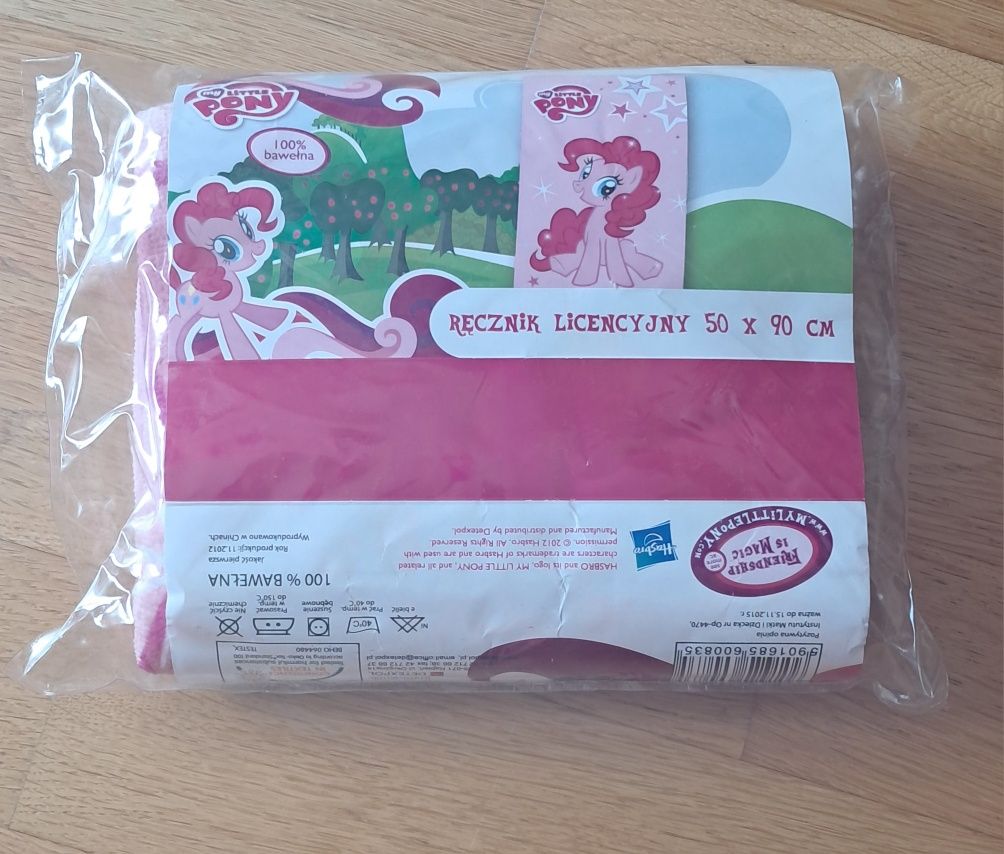 Ręcznik My Little Pony Pinkie Pie 50x90 cm – nowy, licencjonowany