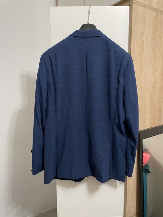 Garnitur granatowy slim fit 56/58