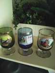 3 Copos vintage , para colecionadores