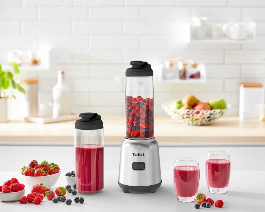MOCNY Blender Kielichowy 300W Ostrzami ZE STALI + 2 Butelki Wysyłka24H