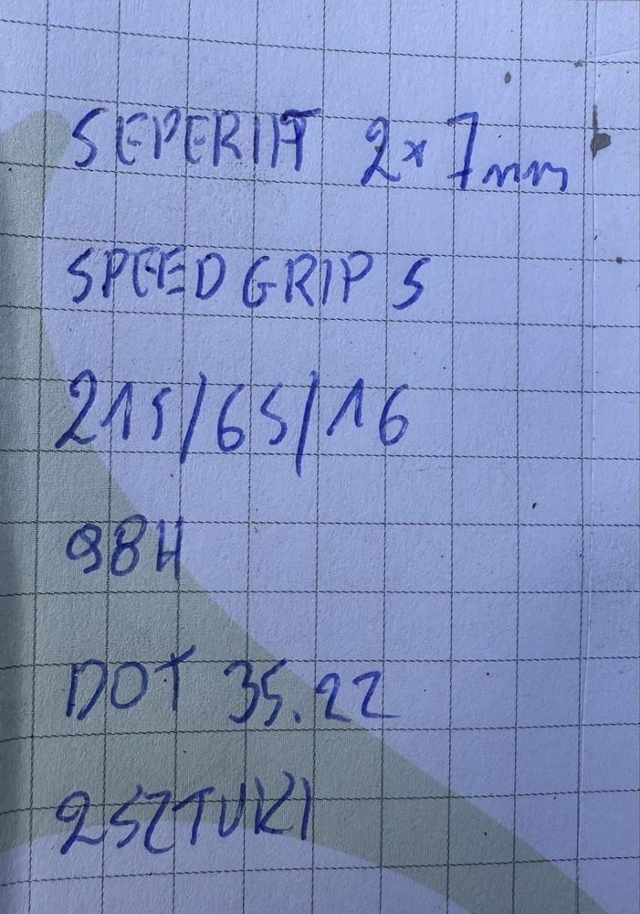 2X Semperit Speed Grip 5 215/65 R16