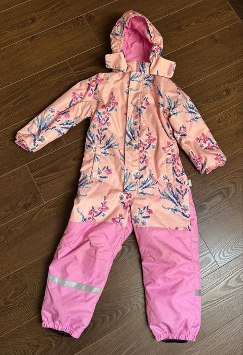 Зимний комбинезон для девочки размер 110