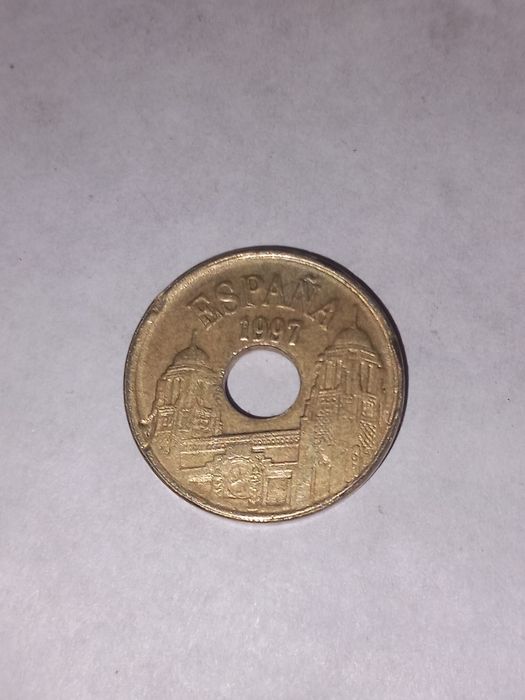 Moeda 25 pesetas 1997