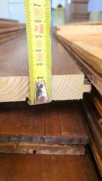 Podłoga deska parkiet drewniany panele z drewna